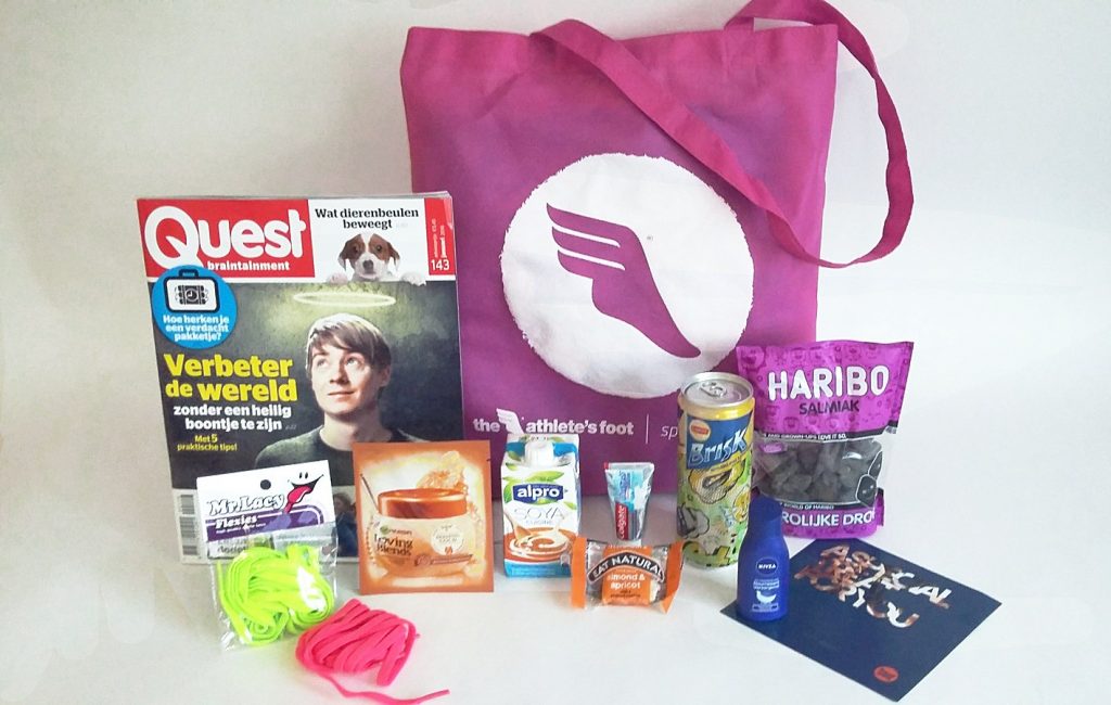 The Athlete's Foot Glamourday Goodiebag