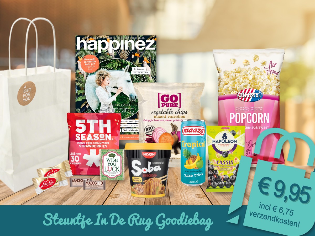 steuntje in de rug Goodiebag