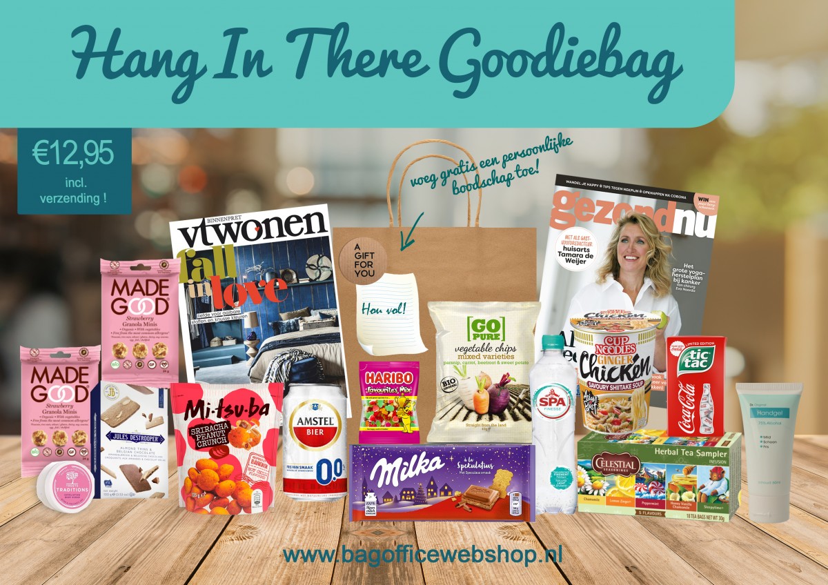 Hang In there Goodiebag BagOffice