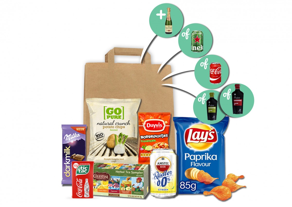 online borrel Goodiebag